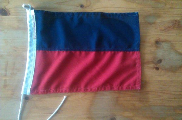 Signal flag E, code flag E, ECHO