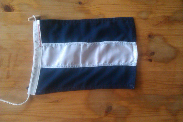 Signal Code Flag Juliet - Flag Studio UK