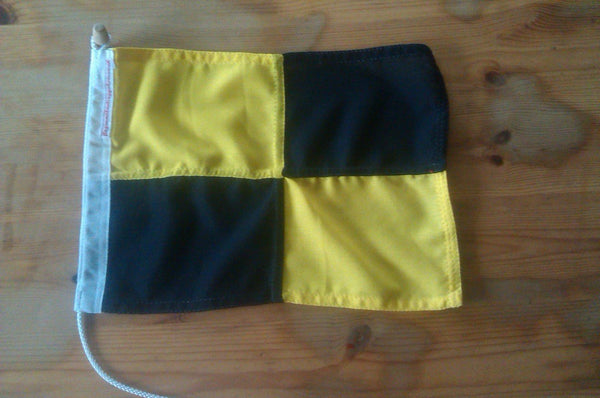 Signal Code Flag Lima - Flag Studio UK