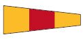 Signal numeral flag zero (0)