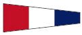 Signal numeral flag three (3)