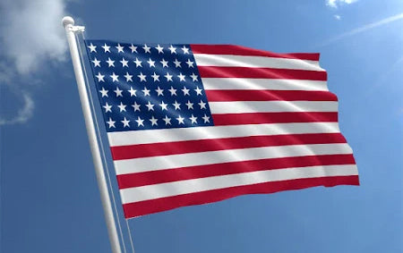 USA flag (48x stars)