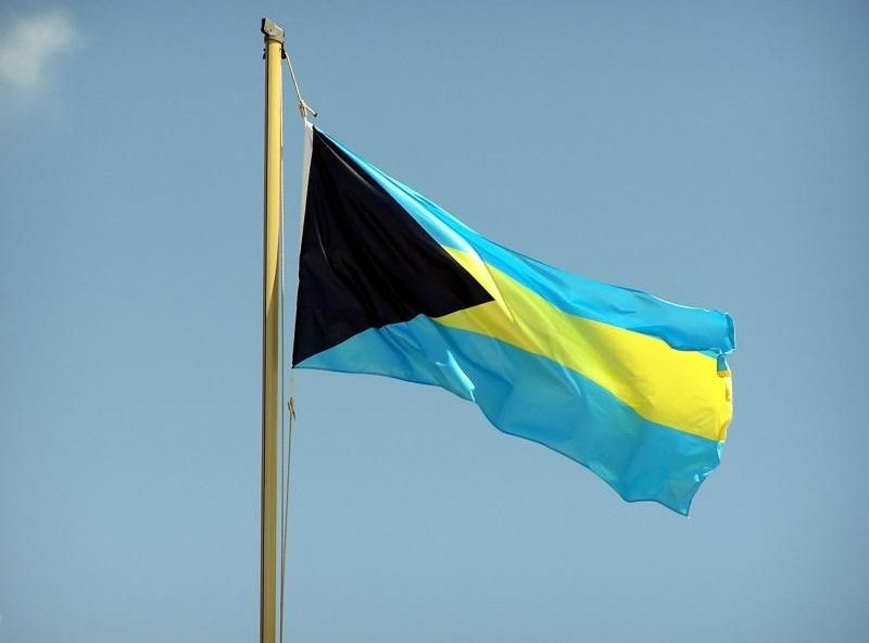 Bahamas flag (Bahamian)