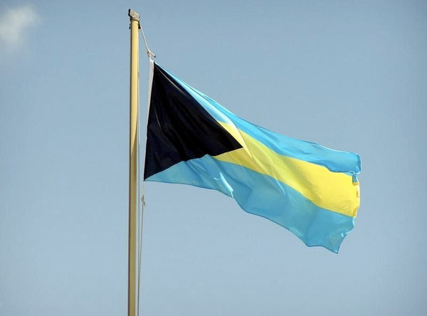 Bahamas flag (Bahamian)