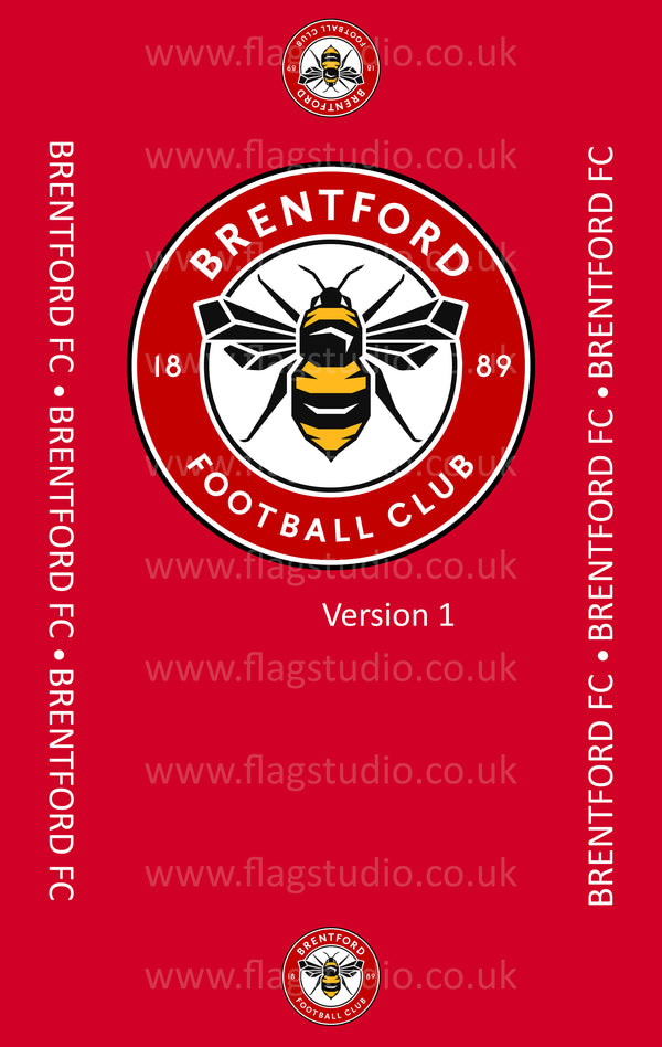 Coffin drape:  Brentford FC