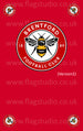 Coffin drape:  Brentford FC