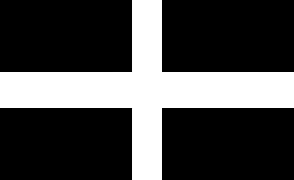 **SALE** Cornwall county flag 12x18"