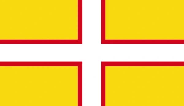 **SALE** Dorset county flag 12x18"
