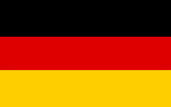 Germany flag (German, Deutsche)