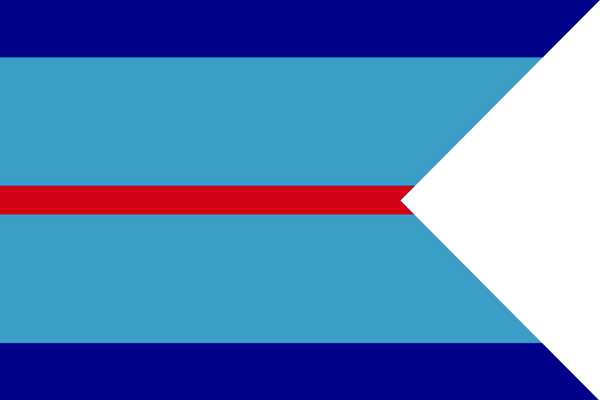 RAF Air Commodore swallow tail burgee pennant
