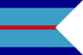 RAF Air Commodore swallow tail burgee pennant