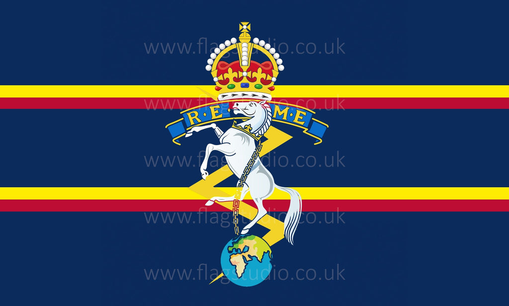 REME (Royal Electrical Mechanical Engineers) King's crown (version2)