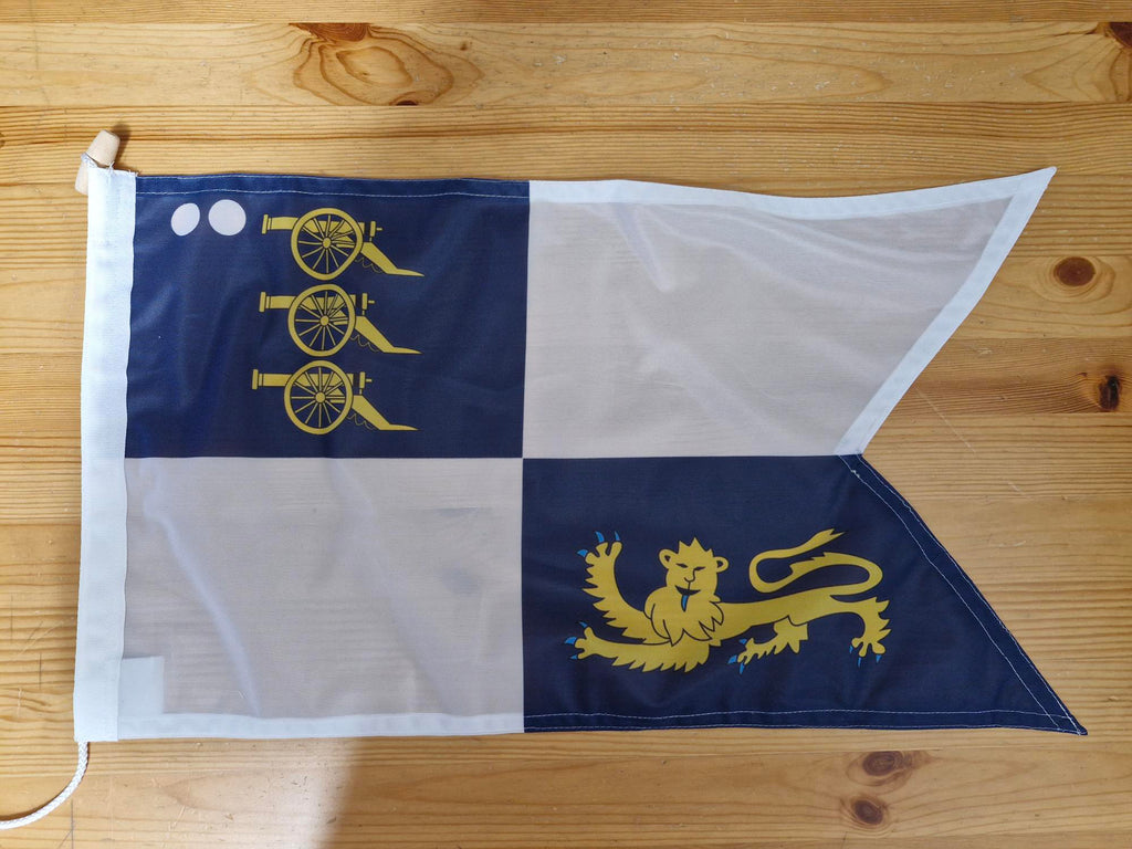 **SALE** REYC swallow tail Vice Commodore flag (Royal Engineers Yacht Club)