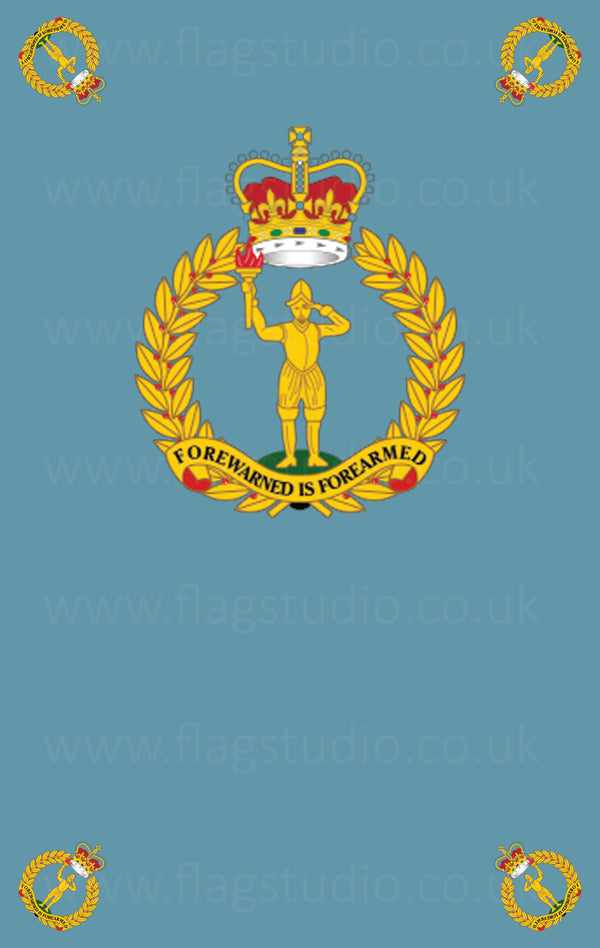 Coffin drape:  Royal Observer Corps (v1)