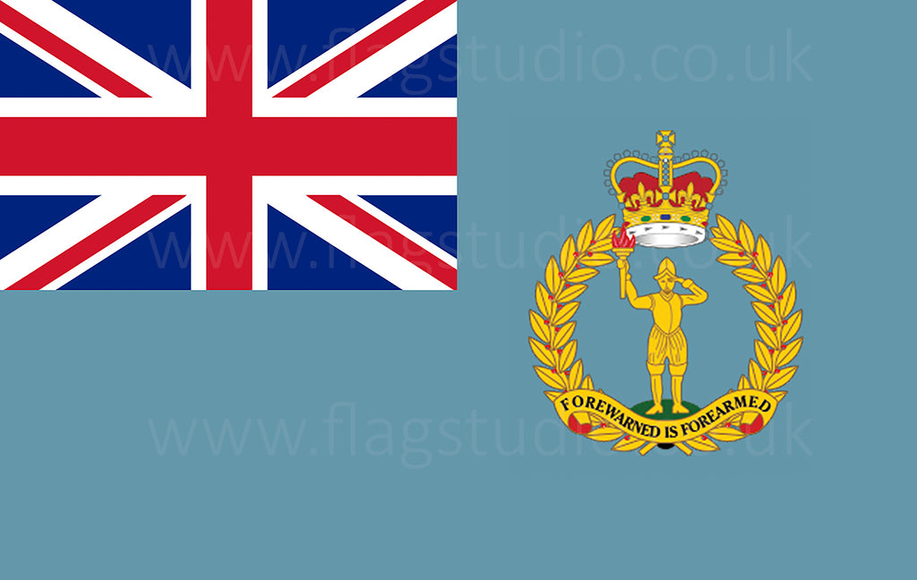 Coffin drape:  Royal Observer Corps (v2)