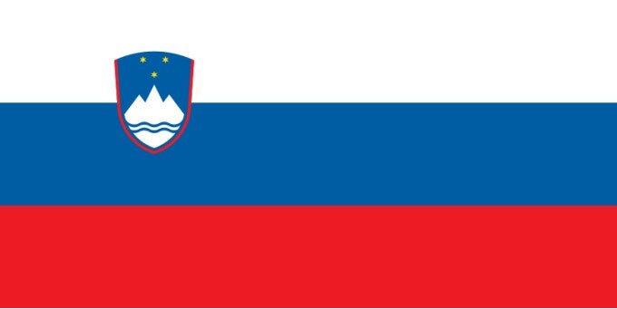 **SALE** Slovenia 6x4ft flag, fully stitched