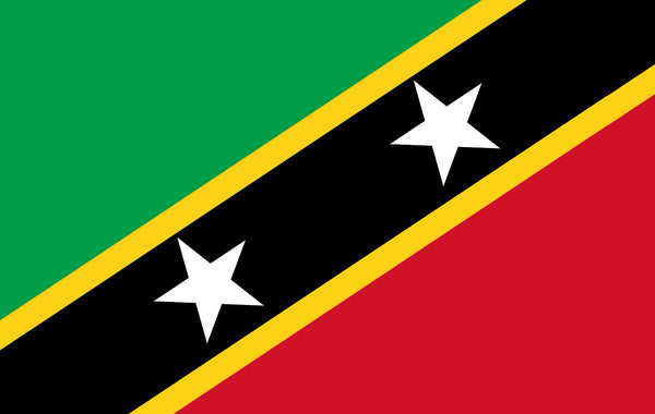 **SALE** St Nevis flag 55x27"