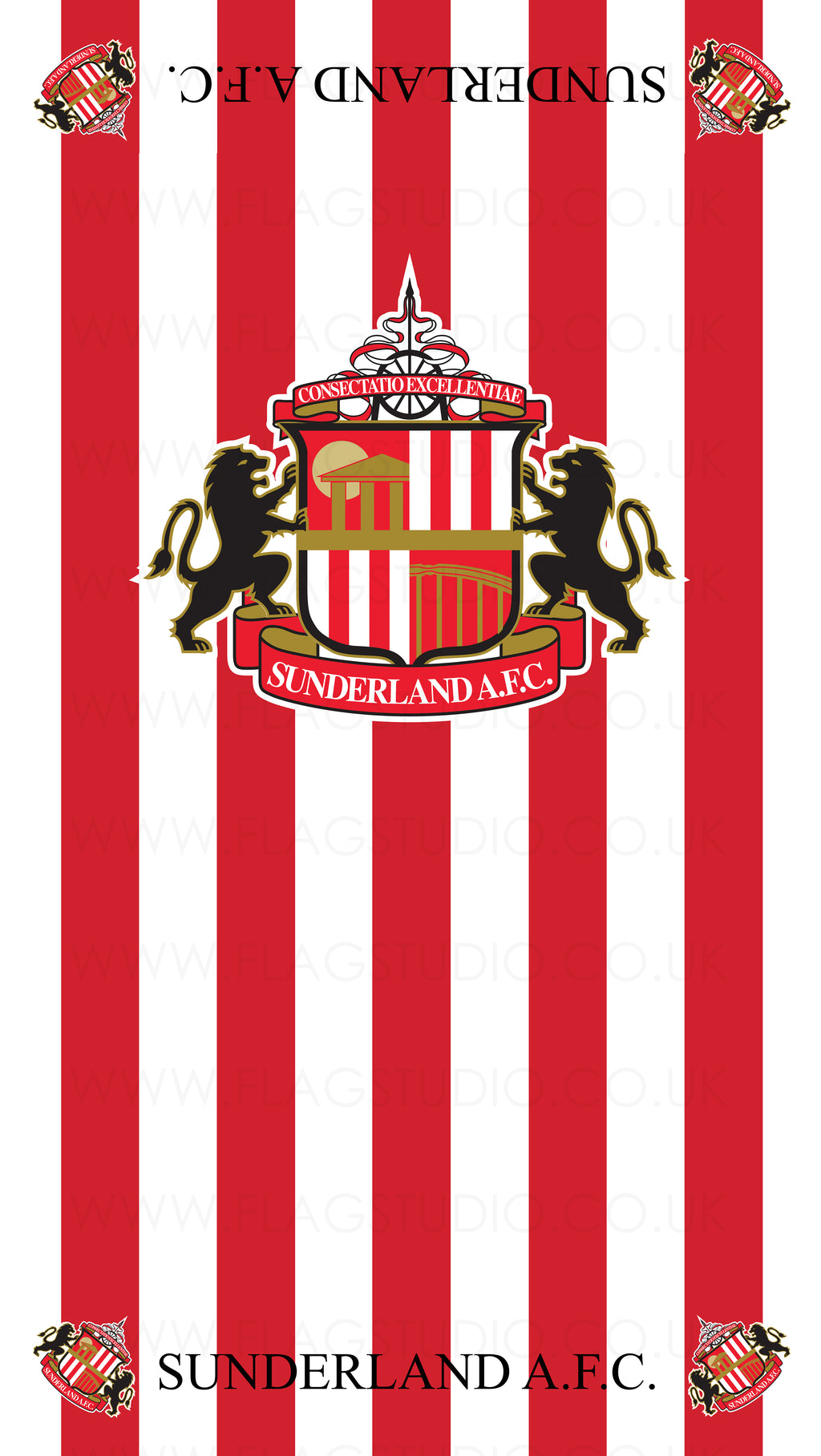 Coffin drape:  Sunderland AFC