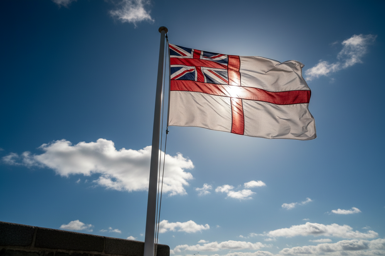 British Royal Navy White Ensign
